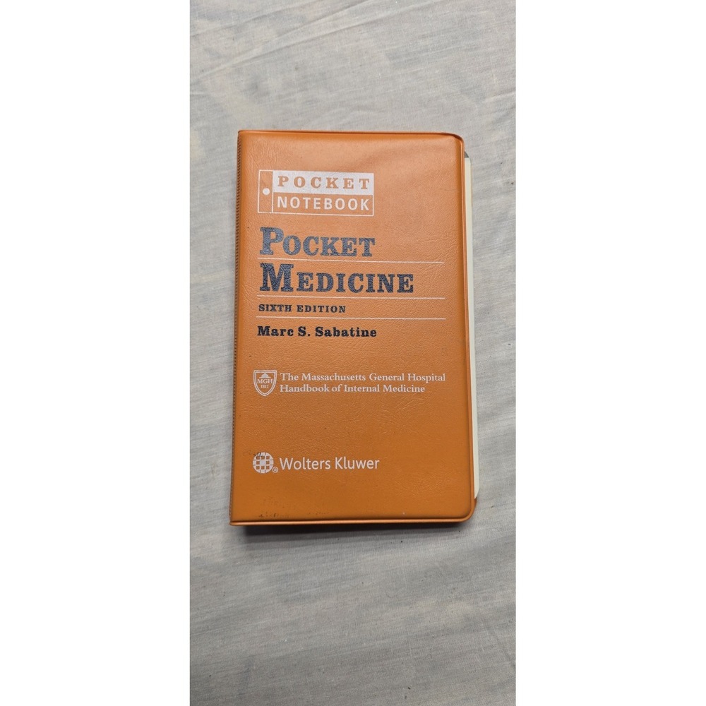Pocket Notebook Ser.: Pocket Medicine : The Massachusetts General Hospital...